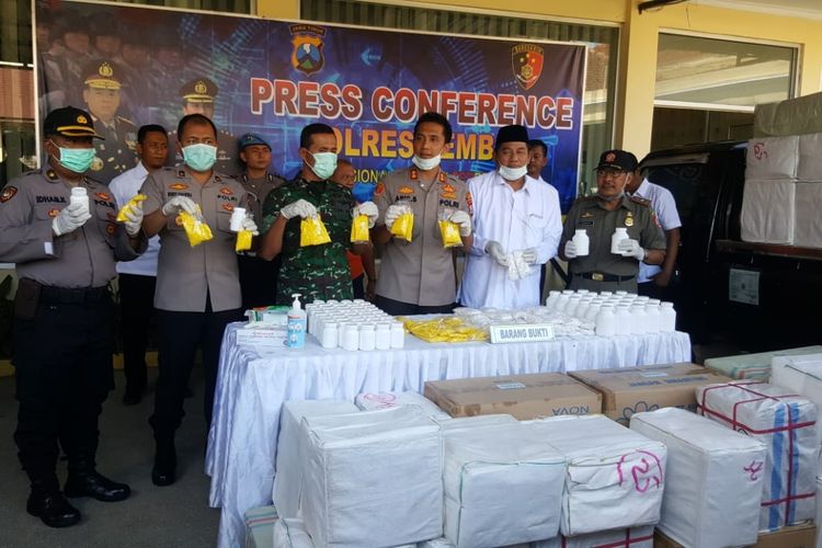 4,9 juta obat keras ilegal disita,2 penjual ditangkap