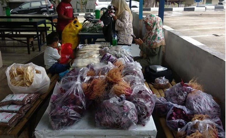 Beberapa Koperasi Gelar Pasar Tani Sebagai Bentuk Kepedulian Terhadap Petani