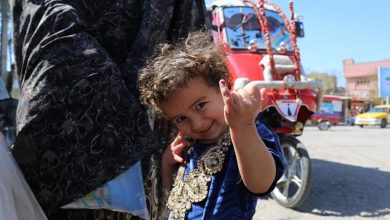 Ilustrasi seorang balita pasca menerima suntikan polio (foto:David Carvalho)