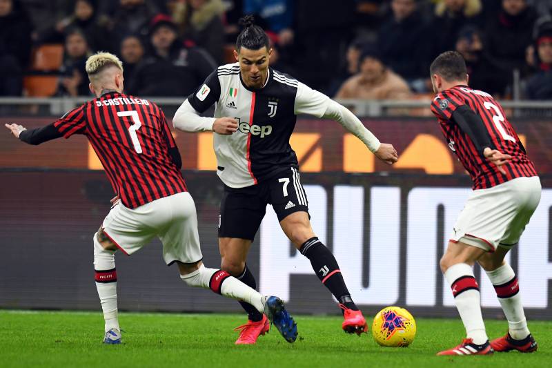 Duel Juventus Vs Ac Milan Ditunda Akibat Corona