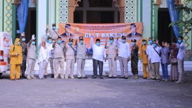 DPC Gerindra Bojonegoro Edukasi Masyarakat Soal Covid-19
