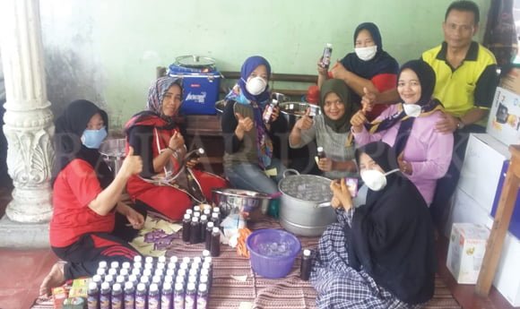 Poktan Depok Bangkitkan Ekonomi Lewat Minuman Kesehatan