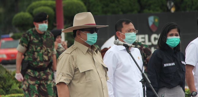 Terima Alkes Dari China, Prabowo- Ini Bukti Keseriusan Pemerintah Atasi Pandemi COVID-19