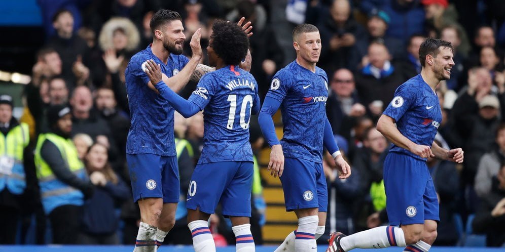 Chelsea Hajar Everton 4 Gol Tanpa Balas