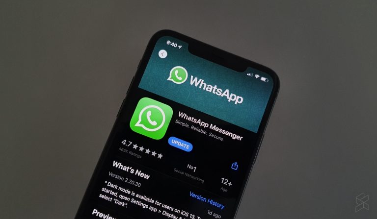 whatsapp dark mode