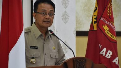 Tak Ingin Seperti Pasar Raya Padang, Pemkab Agam Gencar Sosialisasi PSBB Ke Pasar