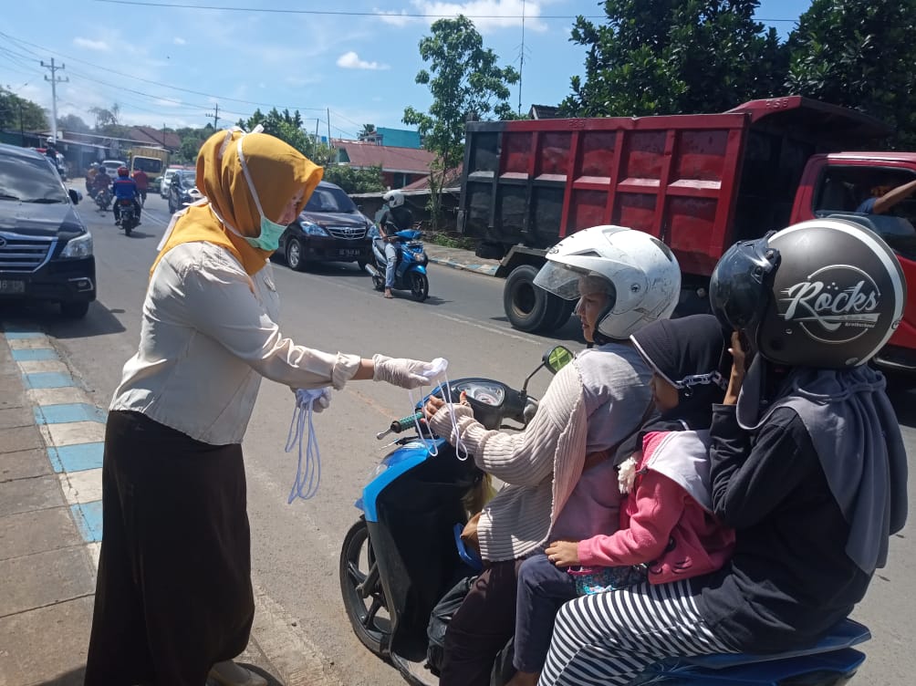 Gerindra Kota Bengkulu Giat Sosial Lawan Virus Corona