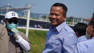 Mentri Kelautan dan Perikanan Edy Prabowo