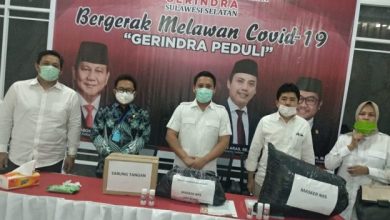 Pengurus Dan Kader Gerindra Sulsel Bantu Ribuan APD Ke Tenaga Medis
