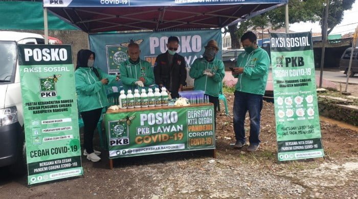 Fraksi PKB Kabupaten Bandung Dirikan Posko Lawan Covid-19