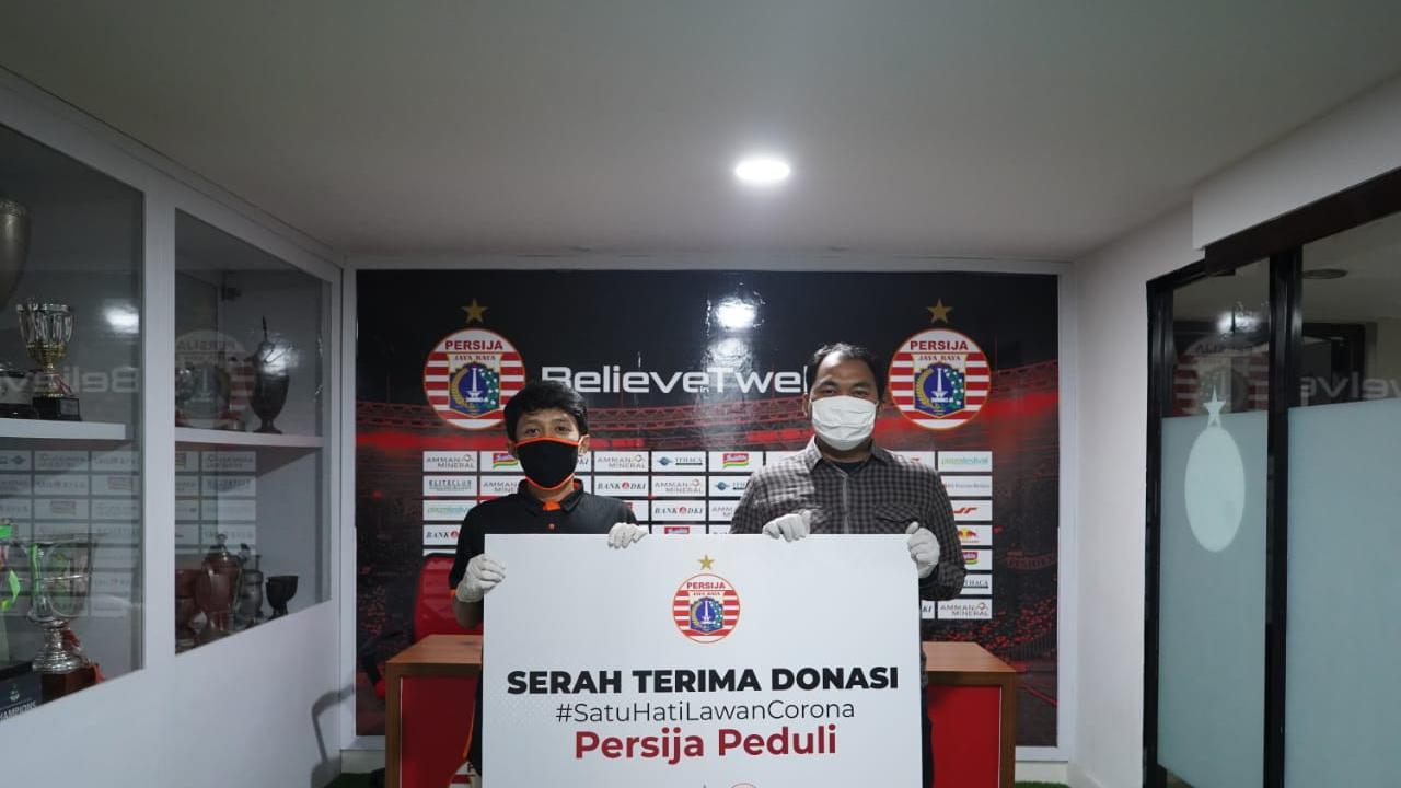 Persija Jakarta Dan PSSI Pers Jalin Kerja Sama Di Bidang Kemanusiaan