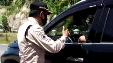 Gerindra Beri SP 1 Kadernya Yang Cekcok Dengan Petugas Check Point PSBB Perbatasan Pasaman dan Agam