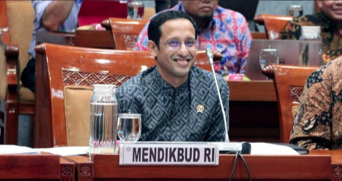 Mendikbud Nadiem Makarim Lamhot Aritonang/detikcom)