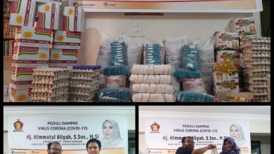 Melalui Kader Gerindra Di Kairo, Himmatul Salurkan Bantuan 50 Paket Sembako