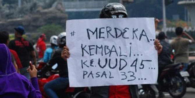 Di Tengah Pandemi Covid-19, NCID: Jadikan Pasal 33 UUD ’45 Sebagai Dasar Kebangkitan Ekonomi