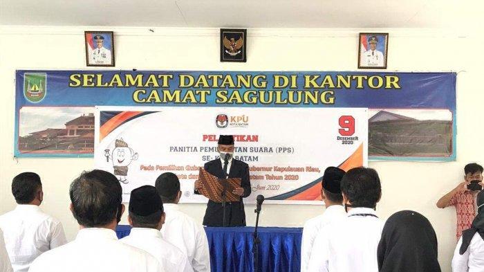 PKPU Nomor 5 Diterbitkan, KPU Batam Lantik 192 Anggota PPS