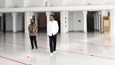 Kesiapan New Normal, Jokowi Tinjau Masjid Baiturrahim