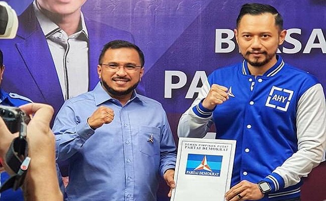 Pilbup SBT, Bapaslon Fachri-Arobi Terima Rekomendasi Demokrat