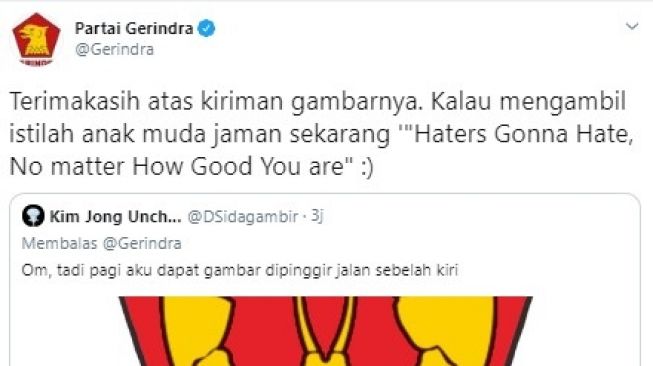 Logo Kepala Garuda Diganti Lobster, Begini Respon Gerindra