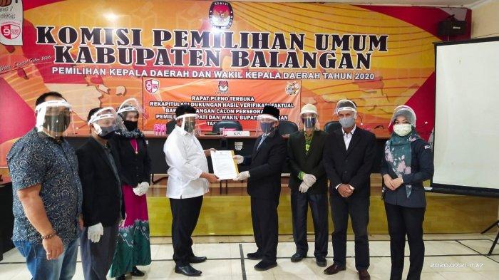 KPU Balangan Gelar Pleno Verfak Calon Perseorangan