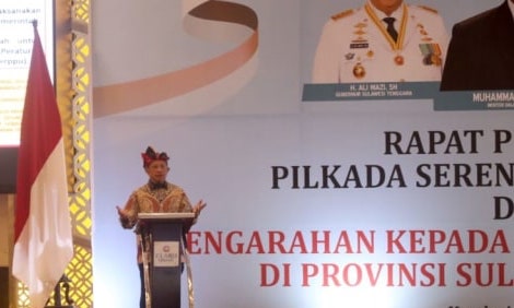 Mendagri Tagih Dua Bupati Di Sultra Segera Tuntaskan Anggaran Pilkada 2020