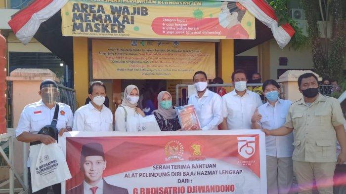 Masih Peduli ‘Covid-19’, Gerindra Balikpapan Salurkan APD Ke Puskesmas