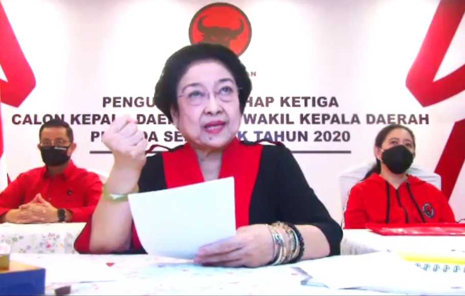 Megawati Sebut Pilkada 2020 Adalah Bagian Dari Visi Menuju Pemilu 2024