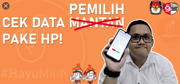 Gampang Dan Mudah, Begini Cara Ngecek DPT Di Pilkada Serentak 2020