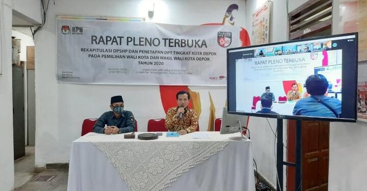 KPU Depok Tetapkan DPT Pilkada Sebanyak 1.229.362