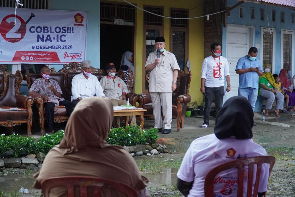 Jika Terpilih, Nasrul Abit Janji Bantu Selesaikan Masalah Di Padang