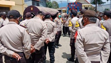 Menjelang Masa Tenang Pilkada, Kapolres Toraja Utara Kumpulkan Bhabinkamtibmas