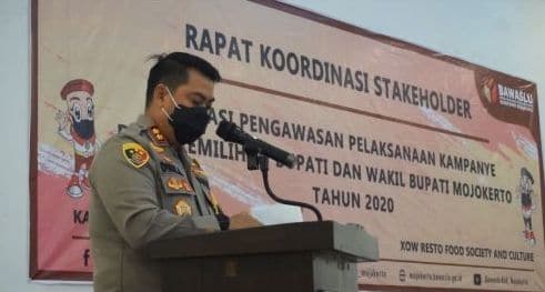 Polres Mojokerto Sebut Ada Dua Wilayah Rawan Kericuhan Pilkada 2020