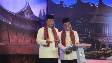 Debat Terakhir Pilgub Sumbar 2020, Nasrul Abit-Indra Catri: Terima Kasih Prabowo