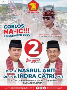 Debat Terakhir Pilgub Sumbar 2020, Nasrul Abit-Indra Catri: Terima Kasih Prabowo