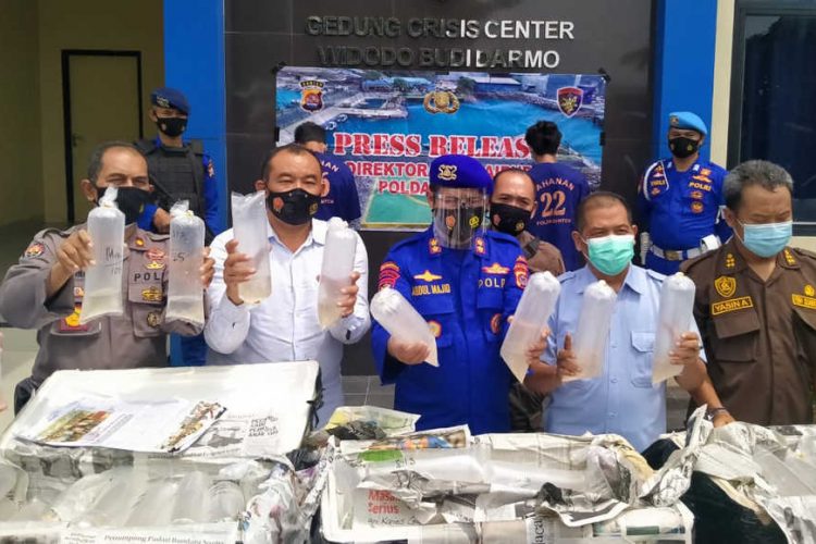 Ditpolairud Banten Tangkap Dua Warga Pandeglang