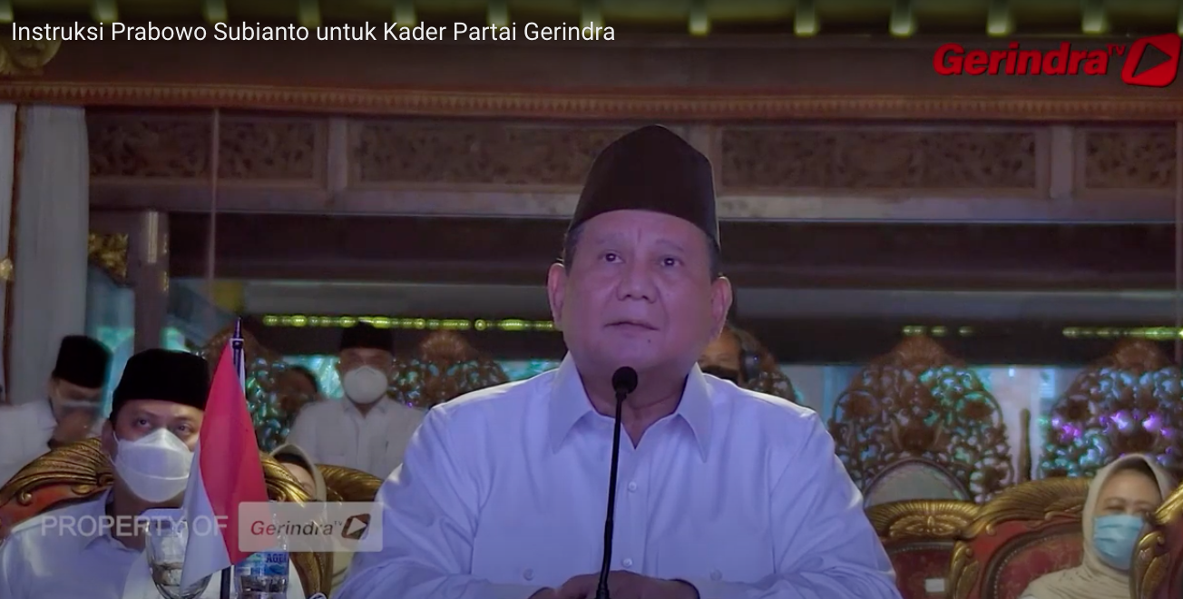 Titah Prabowo Subianto di HUT ke-13 Partai Gerindra