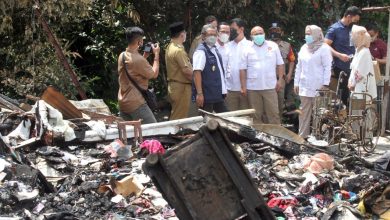 Gerindra Salurkan Paket Sembako Bantu Masyarakat Terdampak Kebakaran