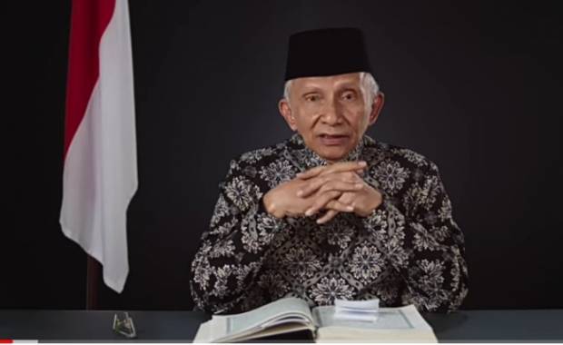 Amien Rais Minta Maruf Amin Sarankan Presiden Cabut Perpres Nomor 10 Tahun 2021