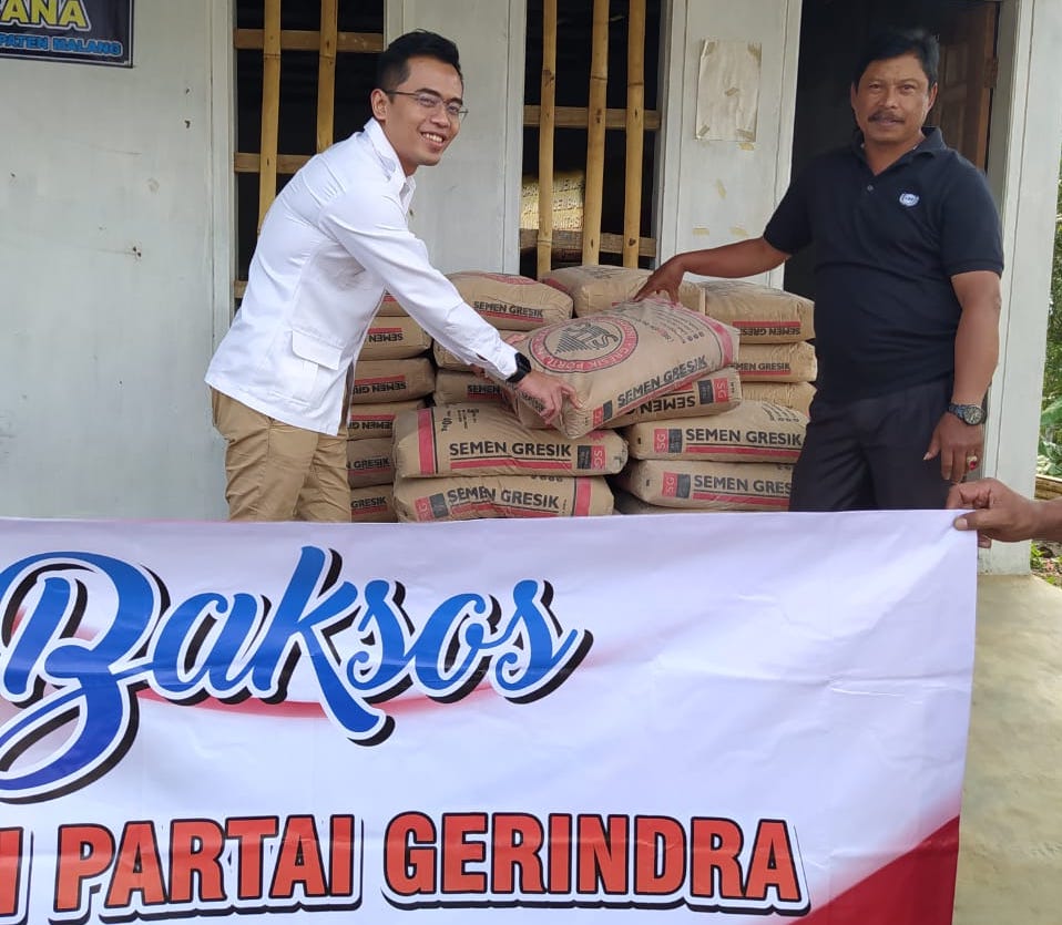 Fraksi Gerindra Jatim Salurkan Bantuan untuk Korban Gempa Malang