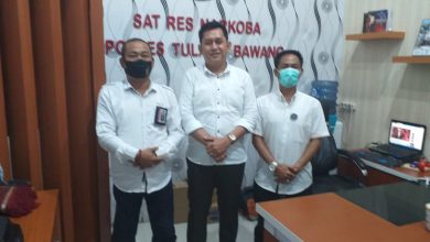 Polres Tulang Bawang Tangkap Bandar Narkotika