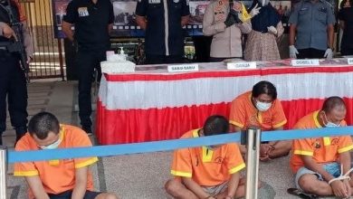 Polres Lamongan Bekuk 7 Pengedar Narkoba