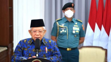 Didampingi Gubernur Jabar, Ma’ruf Amin Luncurkan Vaksinasi Anak