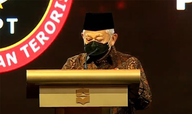 Ma’ruf Amin Sebut Terorisme Bukan Jihad Tapi Merusak