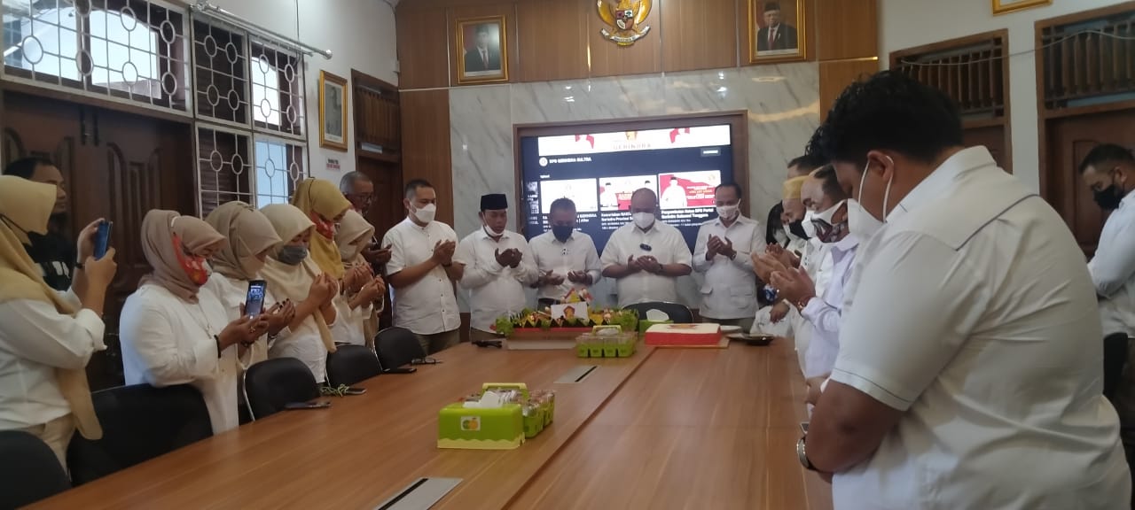 1 Tahun Masa Bakti, Andi Ady Aksar Berharap Gerindra Sultra Semakin Dicintai