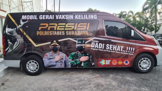 Bambang DH Apresiasi Mobil Vaksin Milik Polrestabes Surabaya