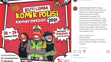 Sambut HUT RI ke-76, Polri Adakan Lomba Komik Kemerdekaan 2021