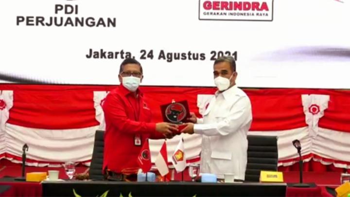 Gerindra-PDIP Sepakat Dukung Penuh Kebijakan Pemerintah Tangani Pandemi