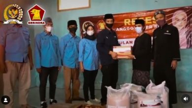 Rumah Aspirasi Mulan Jameela Salurkan Paket Sembako