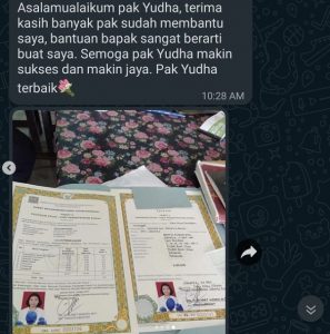 Yudha Permana Bantu Tebus Ijazah Warga Tak Mampu