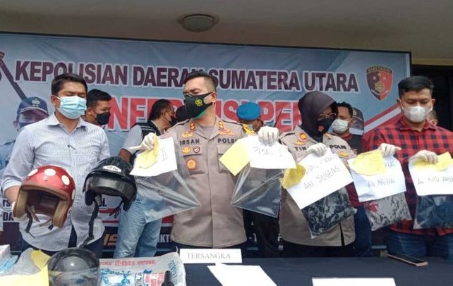 Lantaran Sakit Hati, Pria di Medan Tega Bunuh Ayah dan Abang Kandungnya